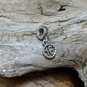 Sweet 16 Pandora charm